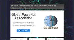 Desktop Screenshot of globalwordnet.org